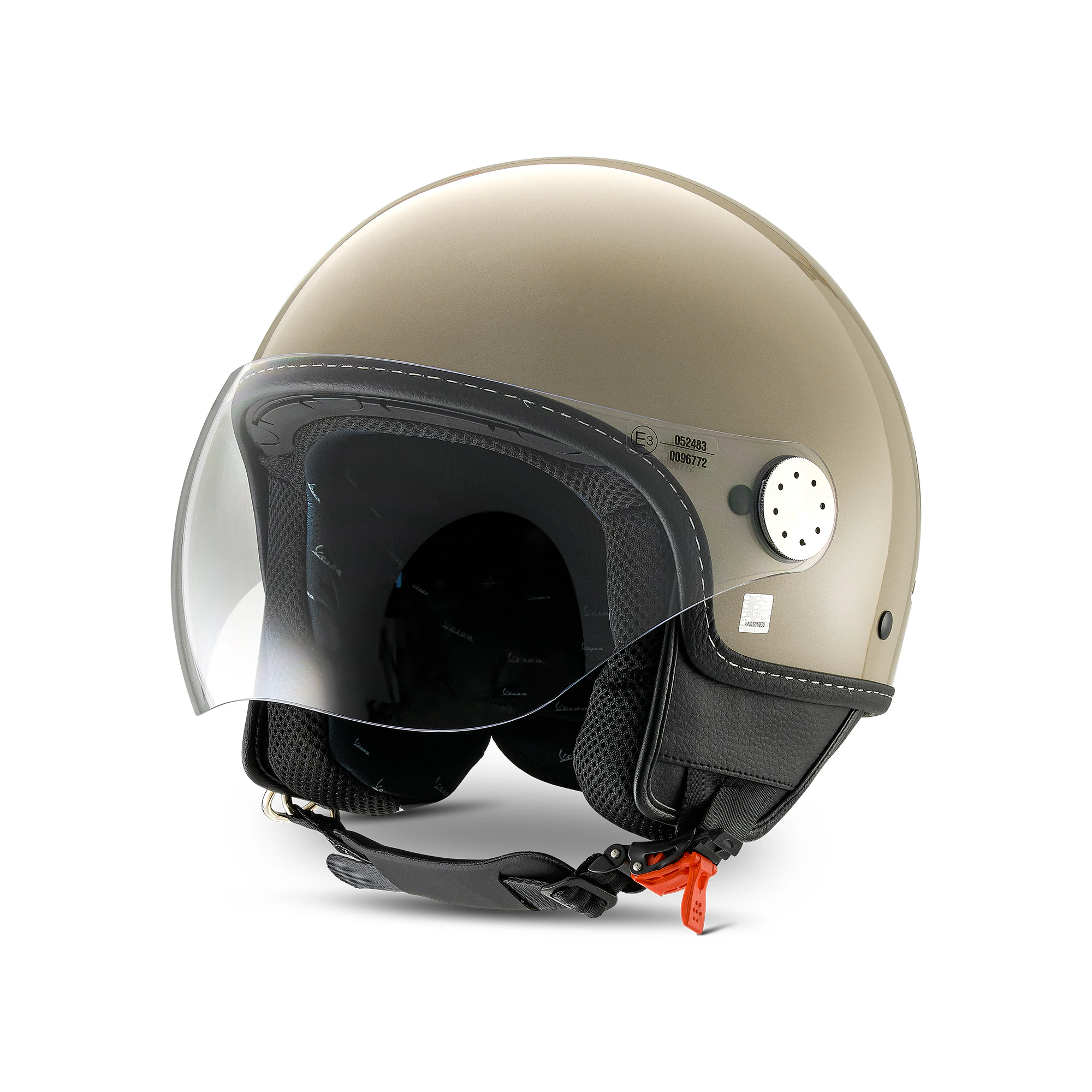 Vespa Jet Helmvizier 4.0 oranje impolsivo