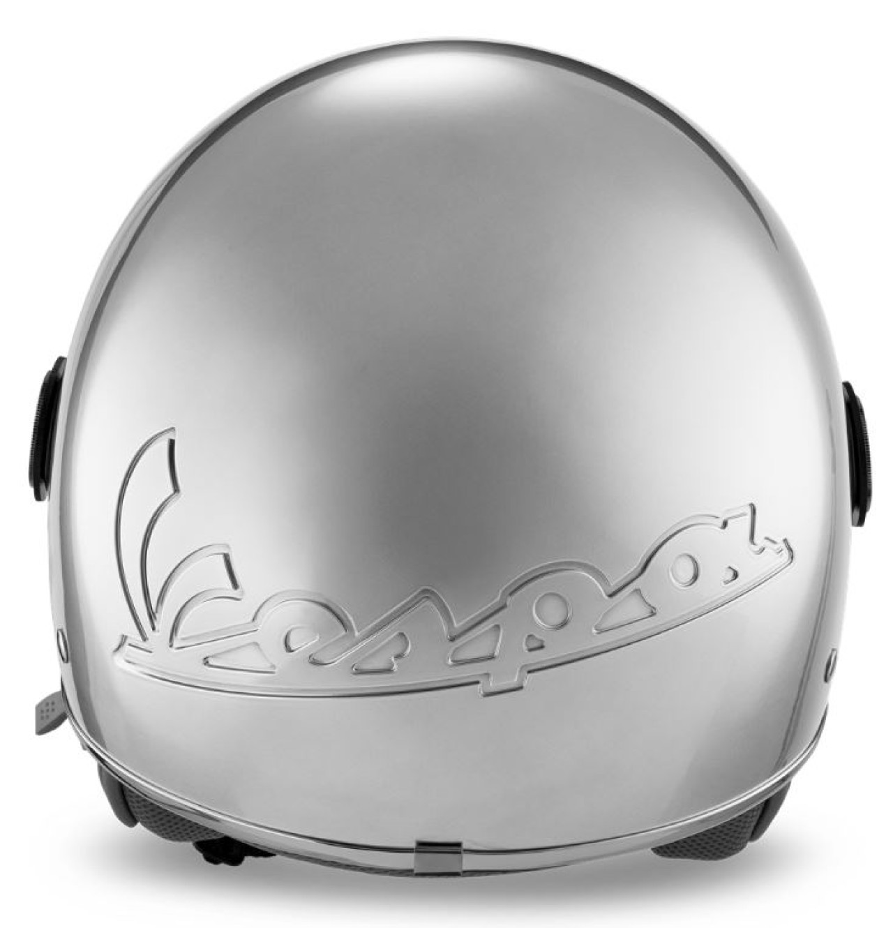 Vespa jethelm Visor 4.0 DEC Blade matzilver - S