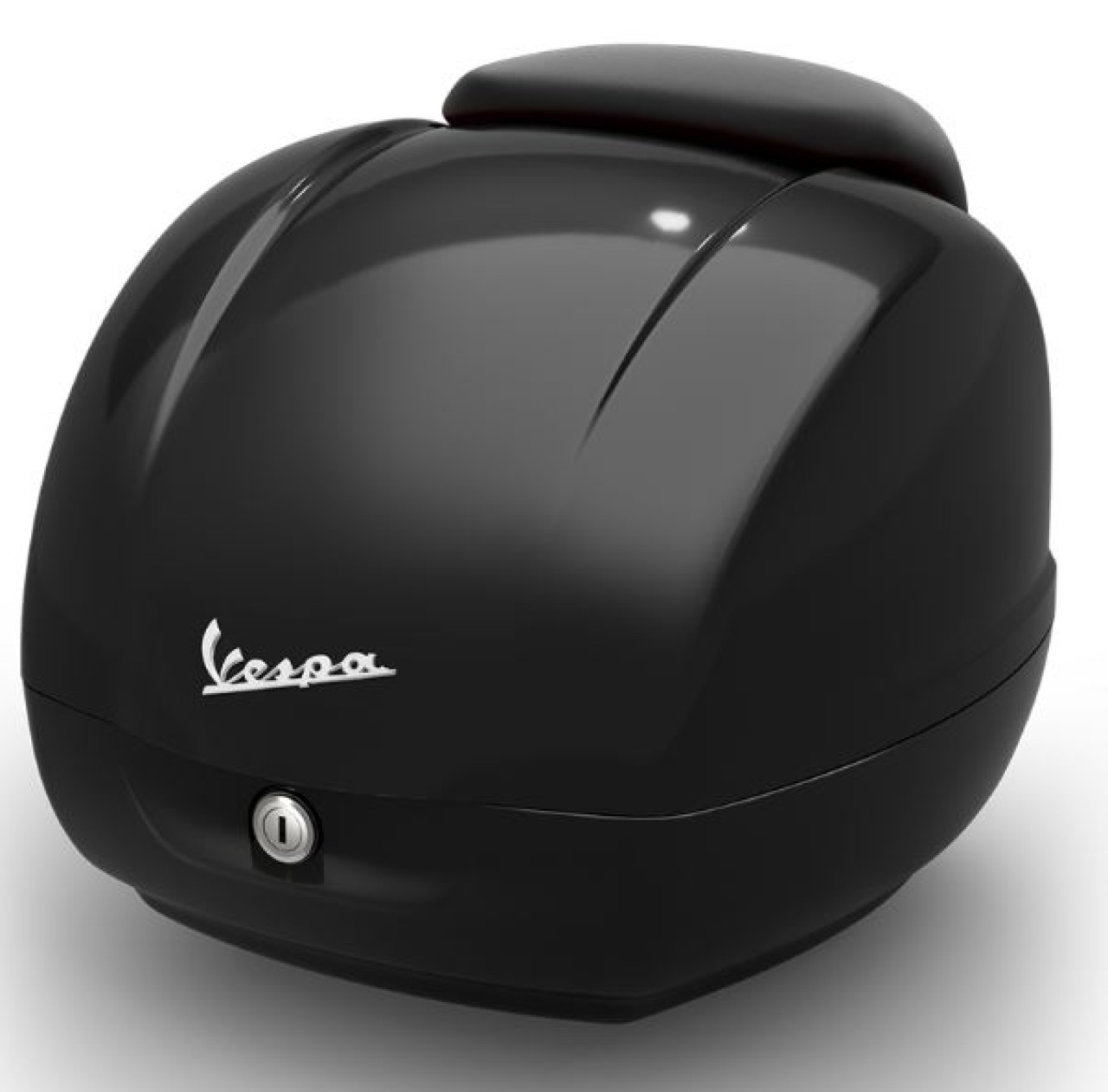Originele topkoffer voor Vespa GTS - zwart nero cosmo / vulcano / 98/A