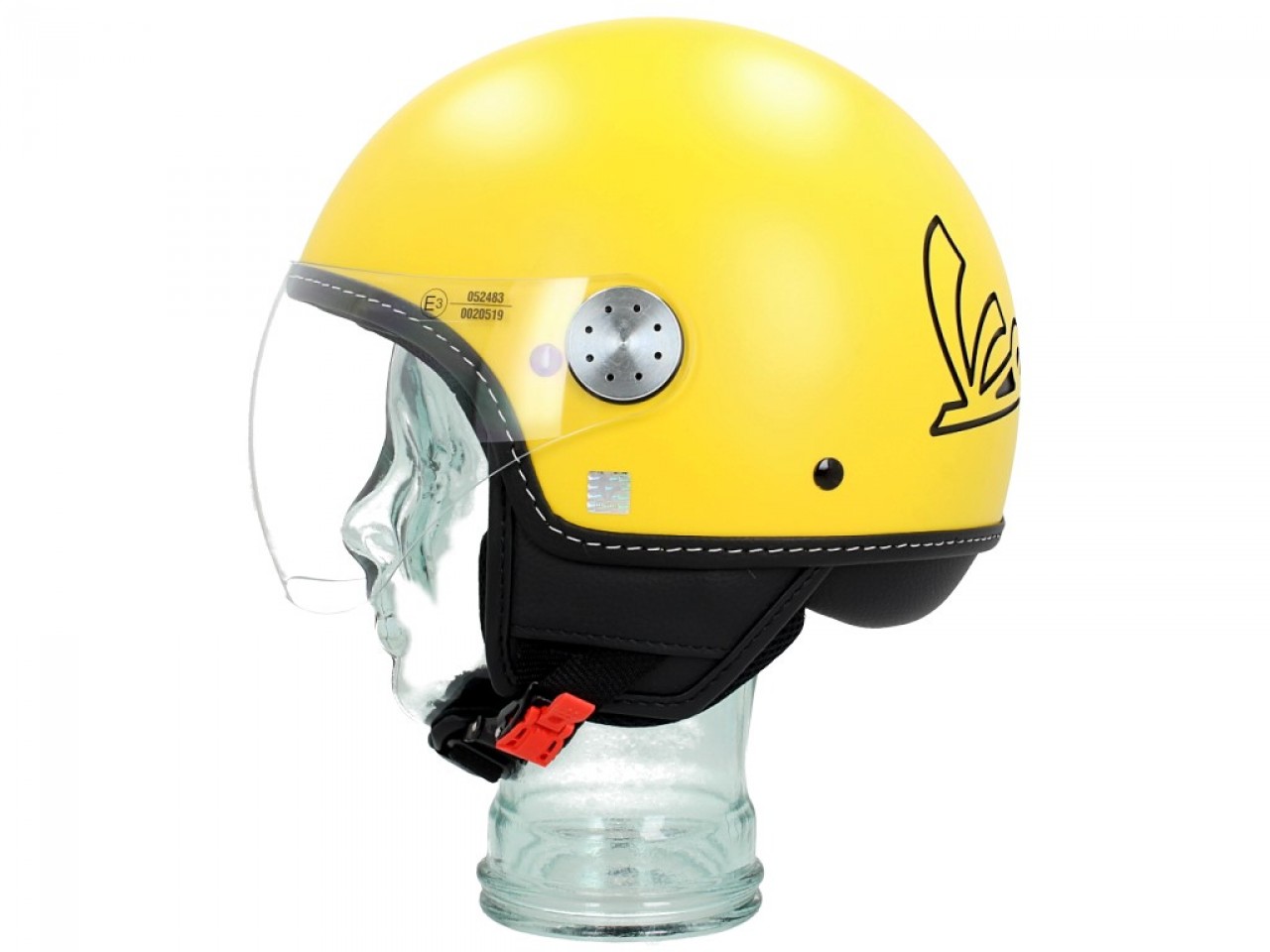 Vespa Jet Helm Vizier 3.0 geel