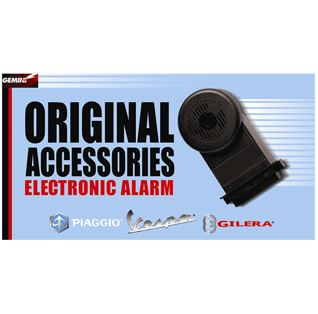 Alarmsysteem E-1 voor Vespa