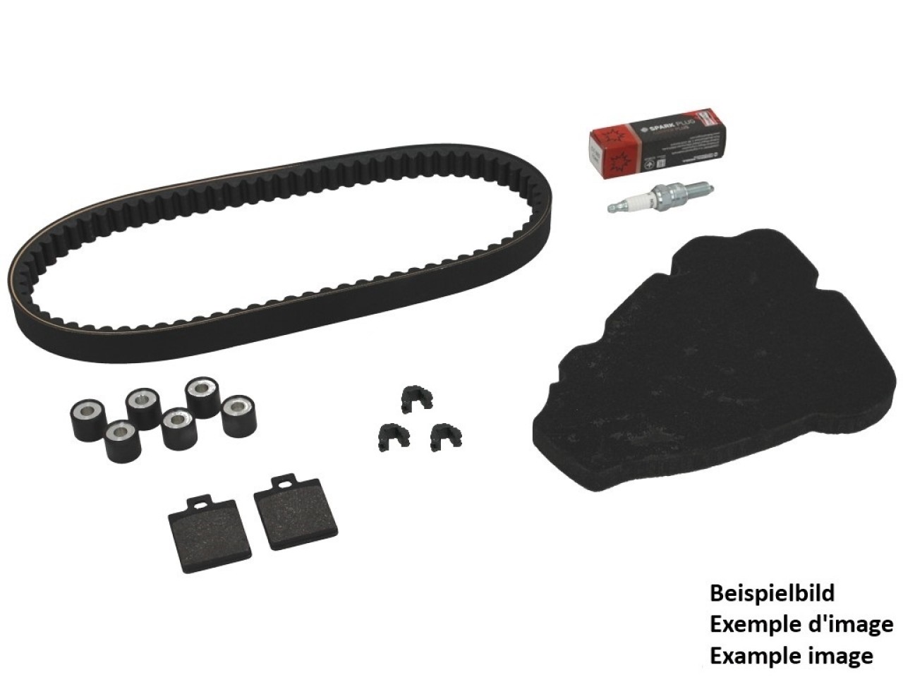 NF ProKit Inspection Kit Plus, (OEM) met remblokken, Vespa S 50, bouwjaar: 2007