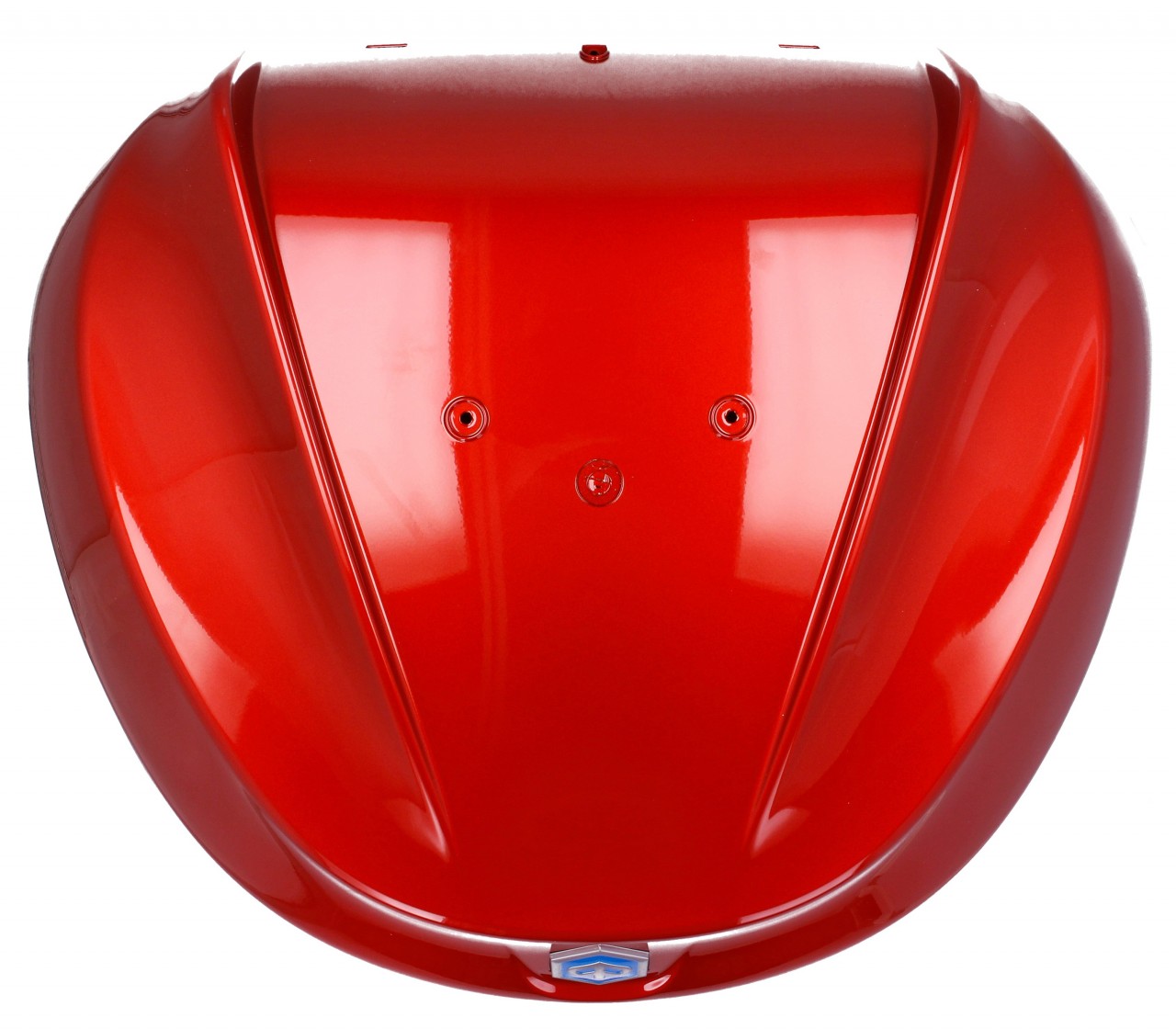 Topkofferset 36 l. oranje metallic A12 Origineel Piaggio voor Beverly HPE (incl. montageplaat)