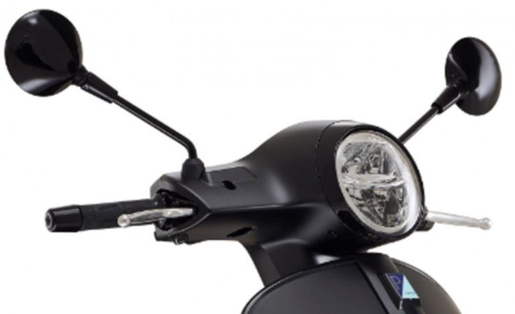 Spiegel rechts, zwart voor Vespa GTS Super Tech HPE