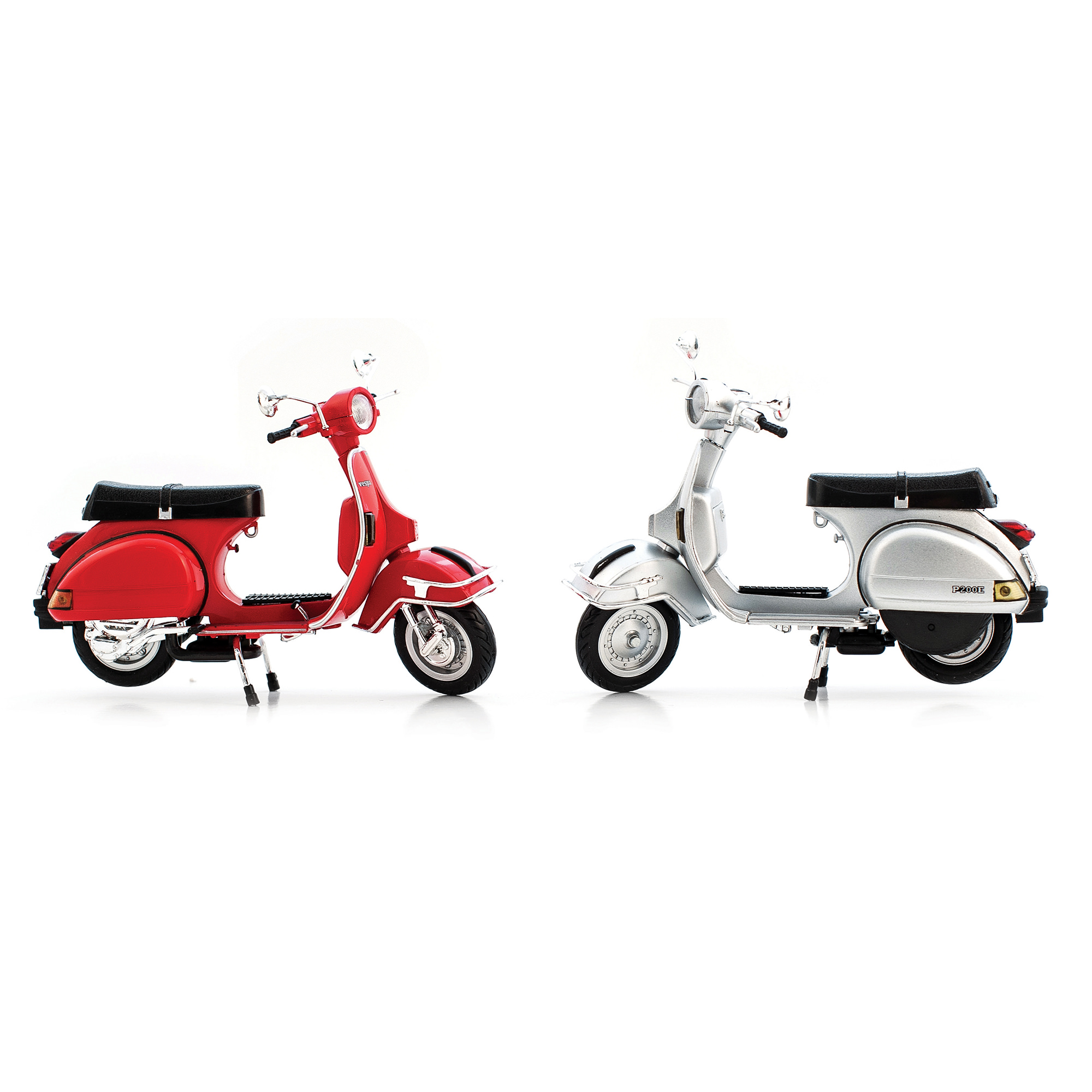 Vespa PX voertuig model 1:12 set 12 stuks
