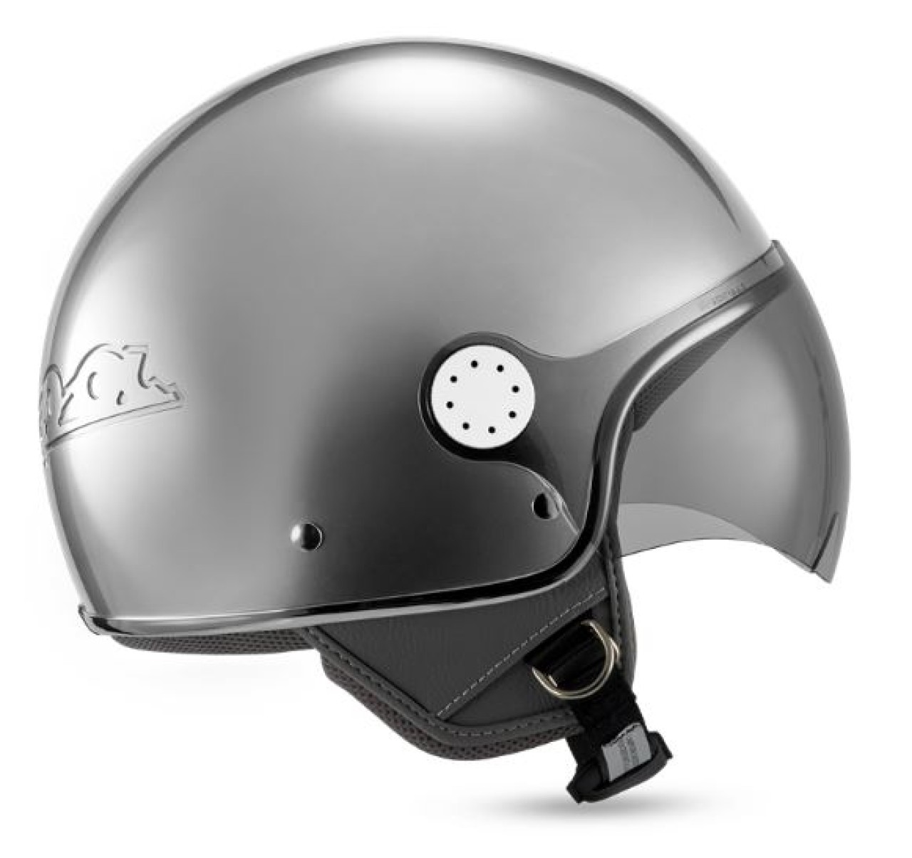 Vespa jethelm Visor 4.0 DEC Blade matzilver - S