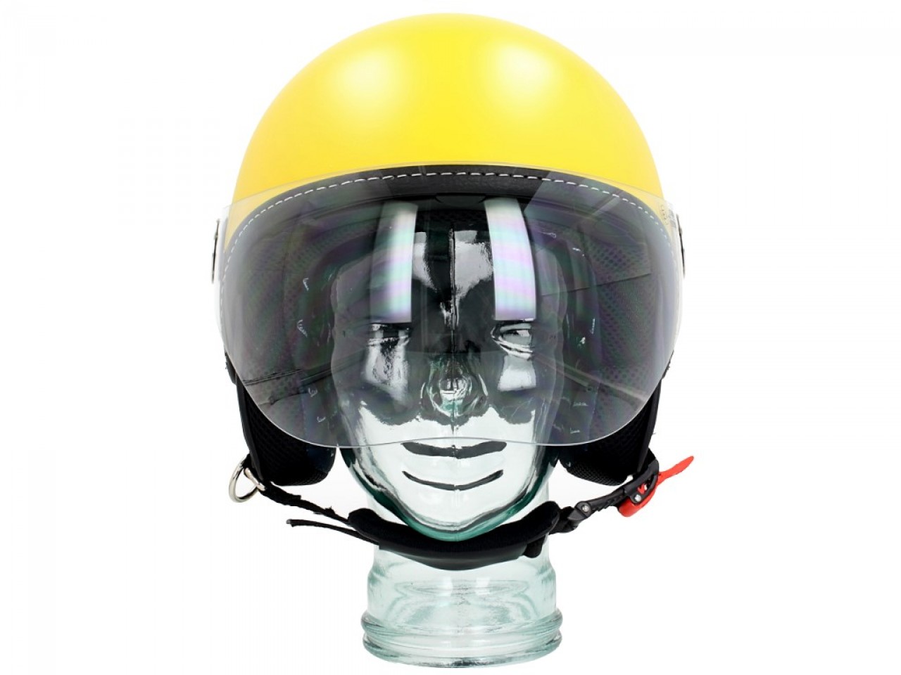 Vespa Jet Helm Vizier 3.0 geel
