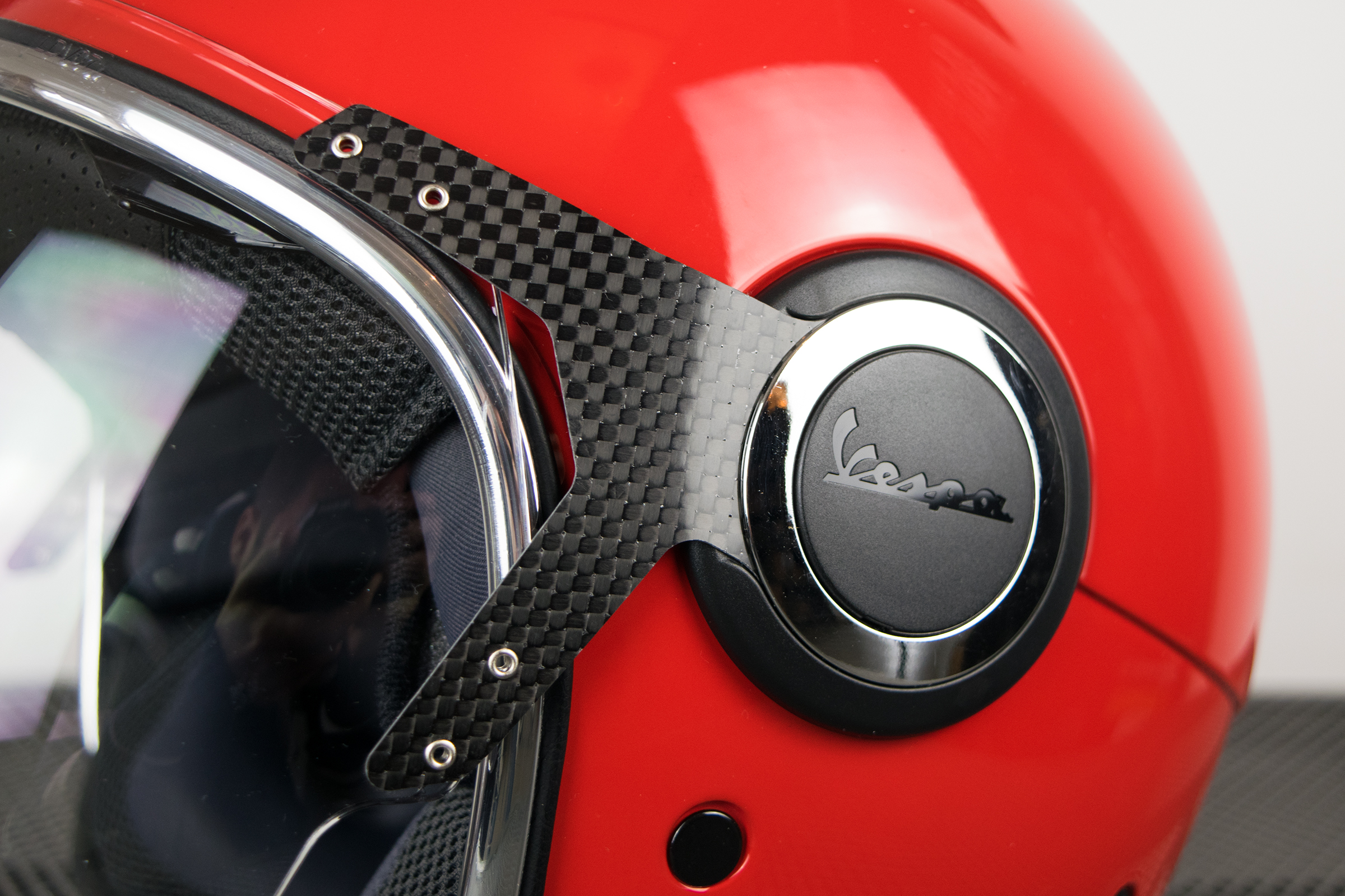Vespa Jet Helm VJ rood