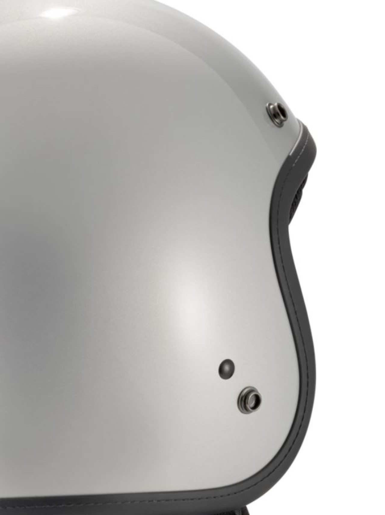 Vespa jethelm Versilia grijs - L