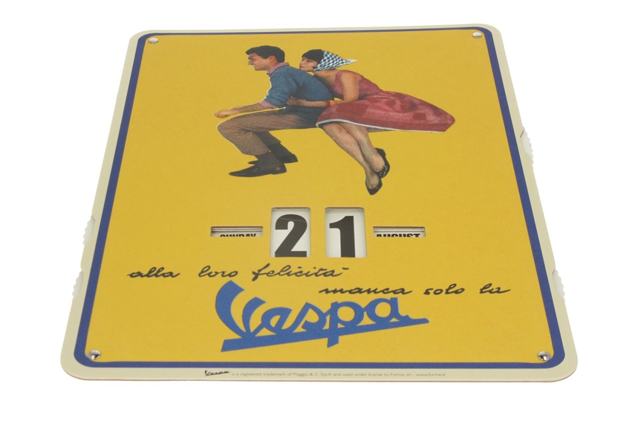 Vespa Eindeloze Kalender