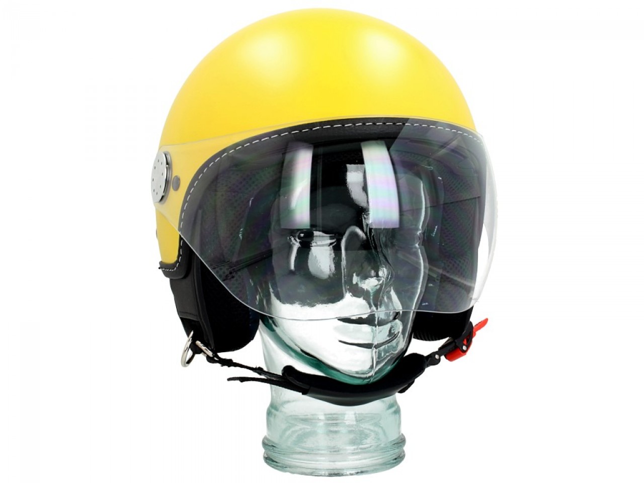 Vespa Jet Helm Vizier 3.0 geel