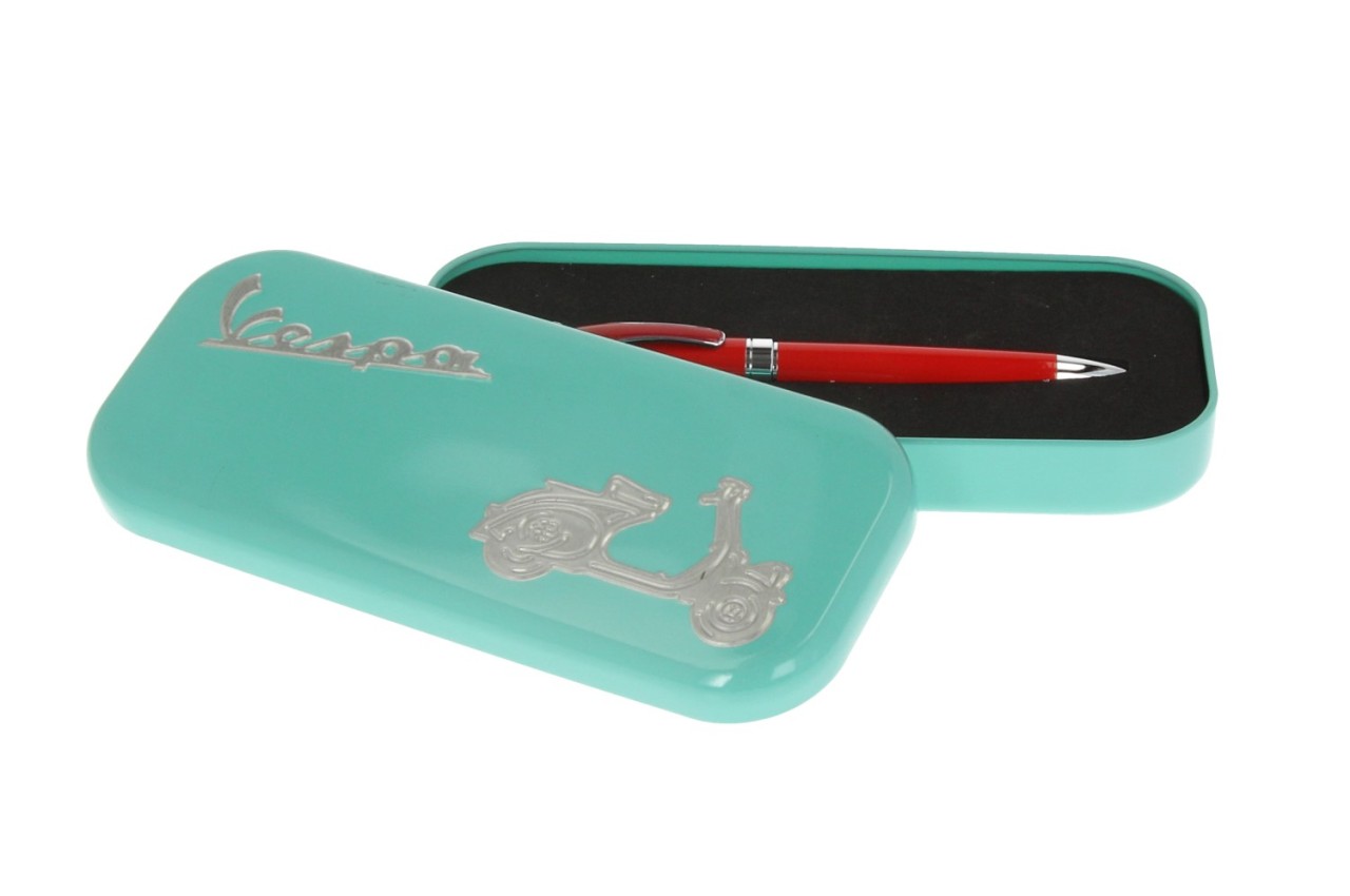 Vespa biros, rood