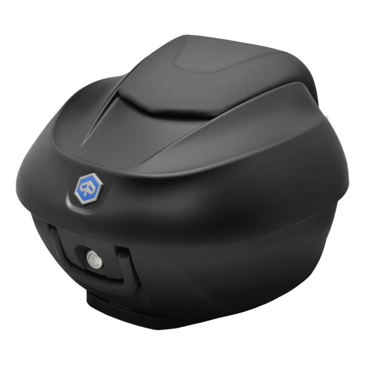Topkoffer 36L voor Piaggio Beverly HPE 310 / 400 met gelakte afdekking - zwart 98/A