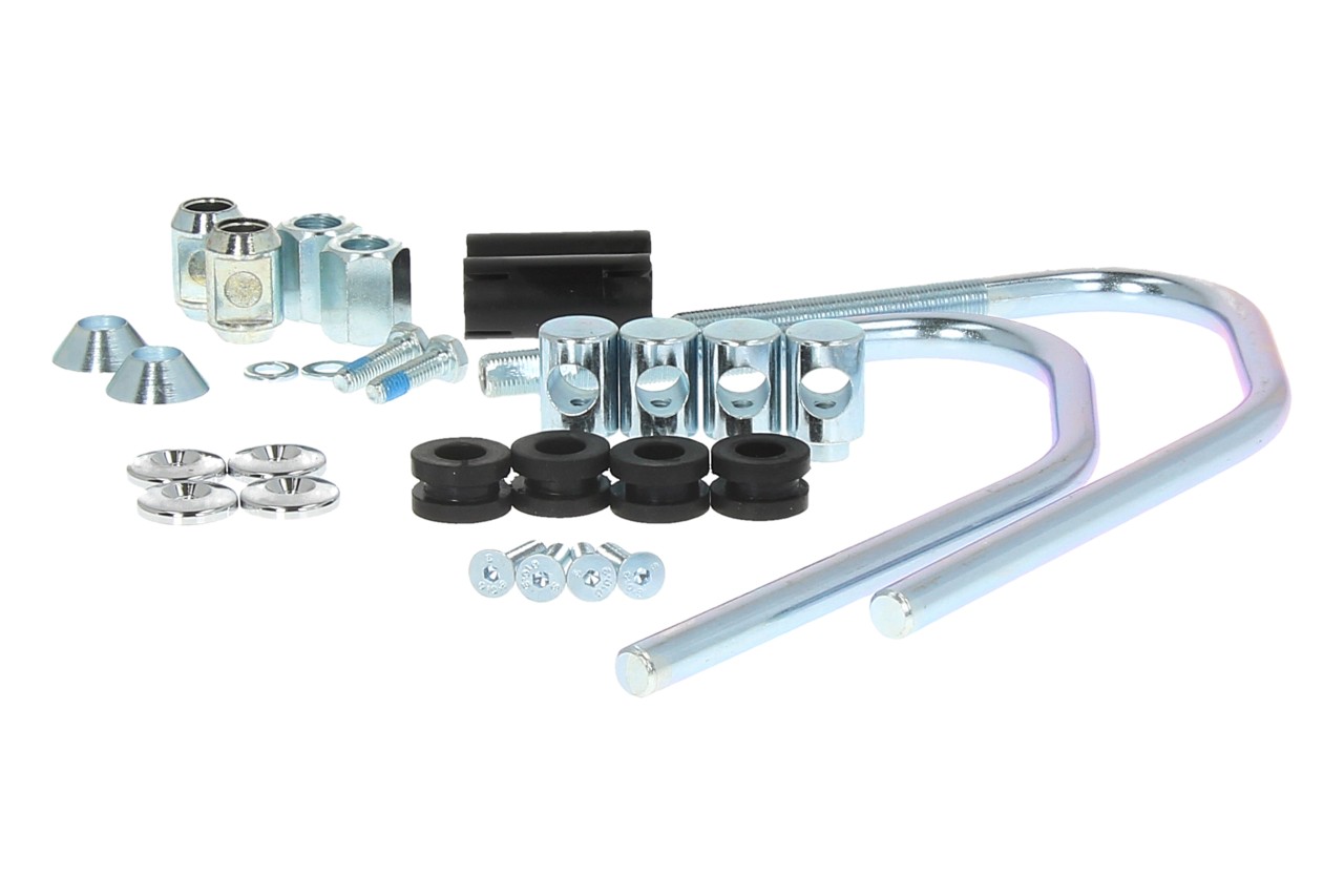 Originele chromen beugel voor Vespa Sprint (24-) windscherm