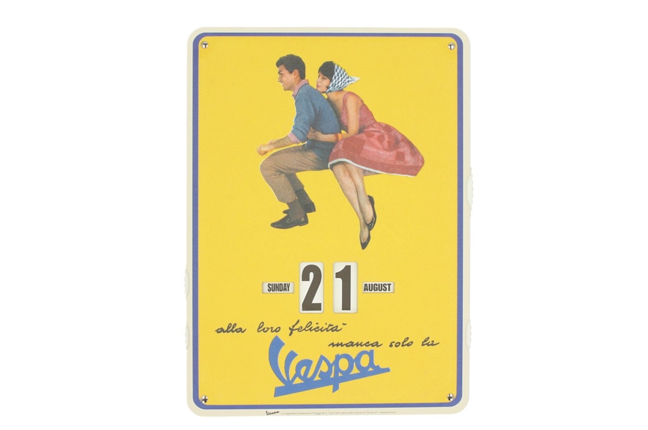 Vespa Eindeloze Kalender