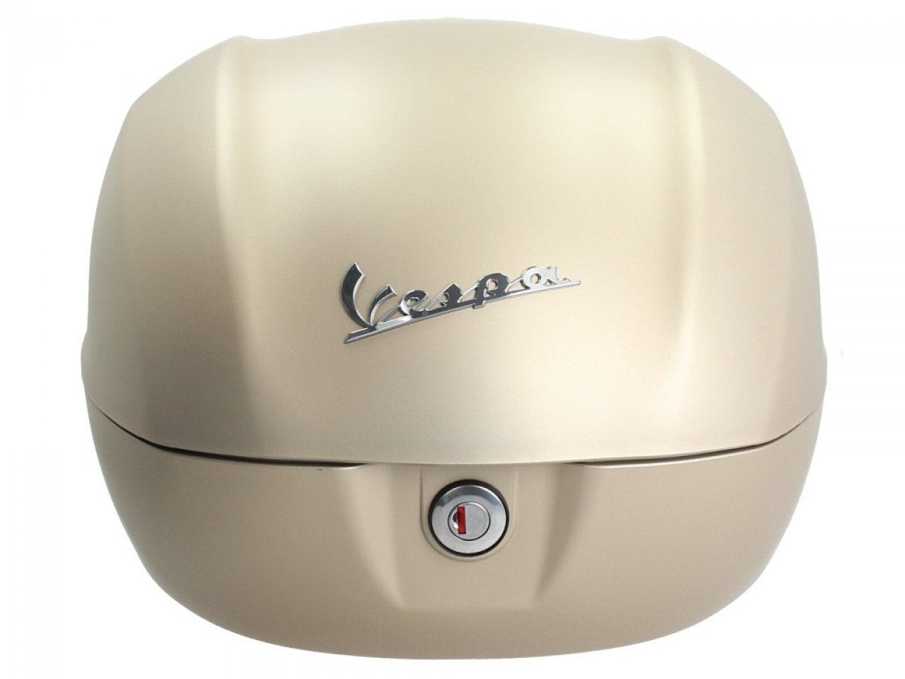 Kofferset 32L beige unico mat opaco (516/A), rugkussen bruin, bagagerek chroom voor Primavera