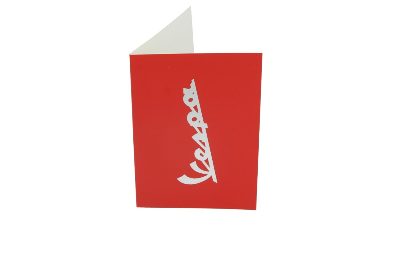 Vespa-merchandisepakket Servizio Rood