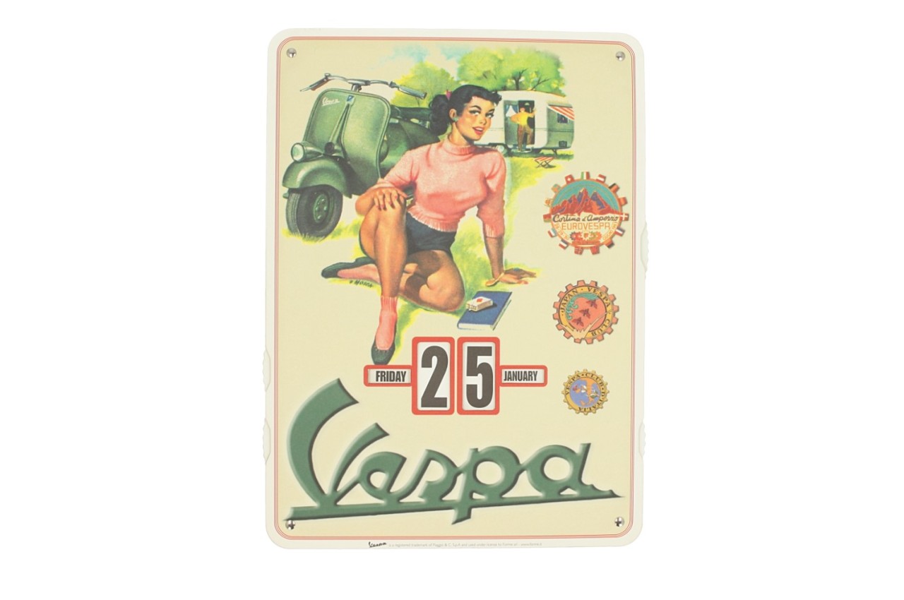 Vespa Eindeloze Kalender