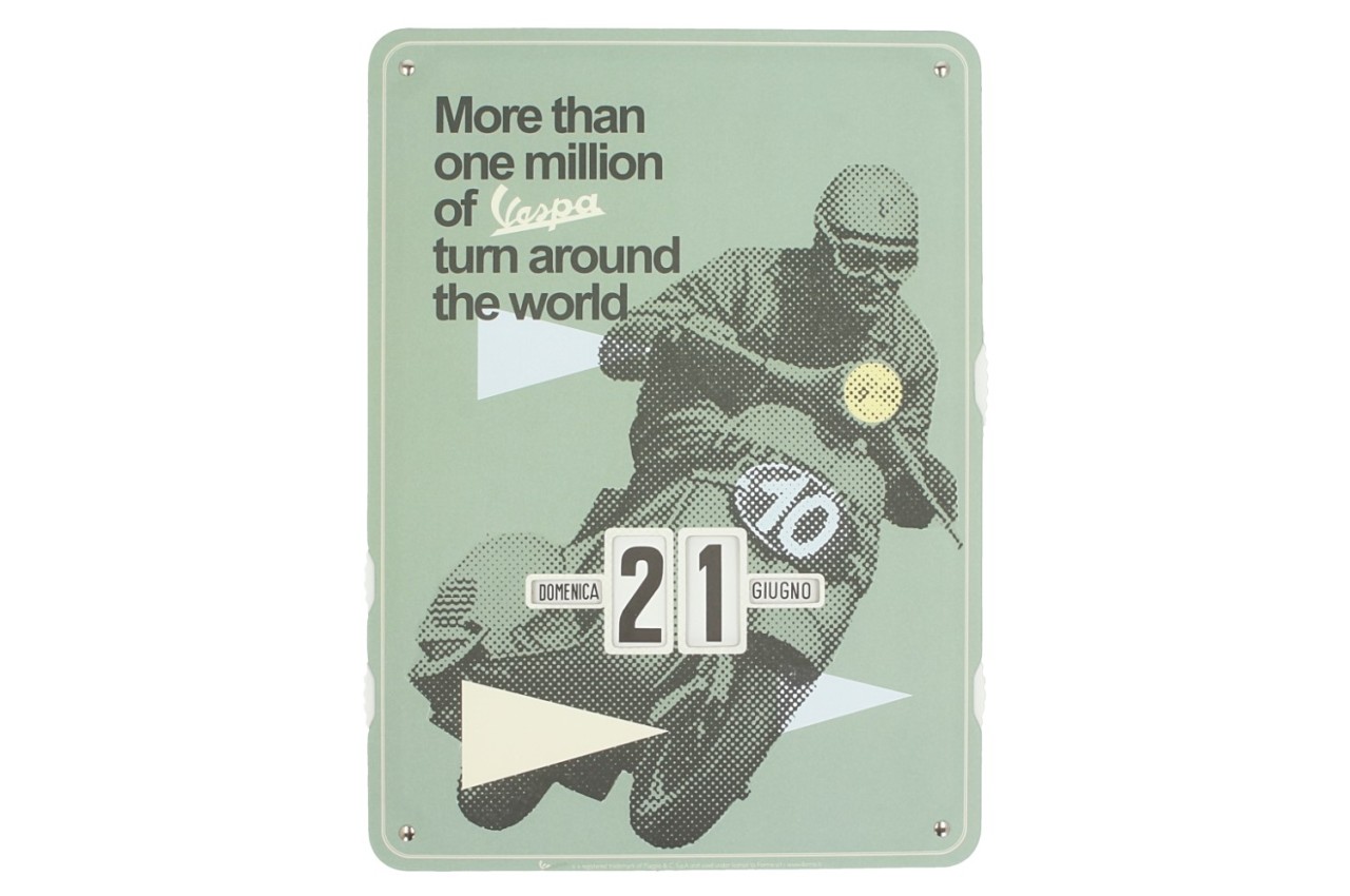 Vespa Eindeloze Kalender