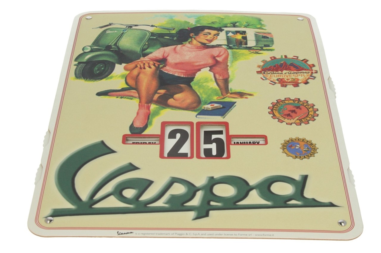Vespa Eindeloze Kalender