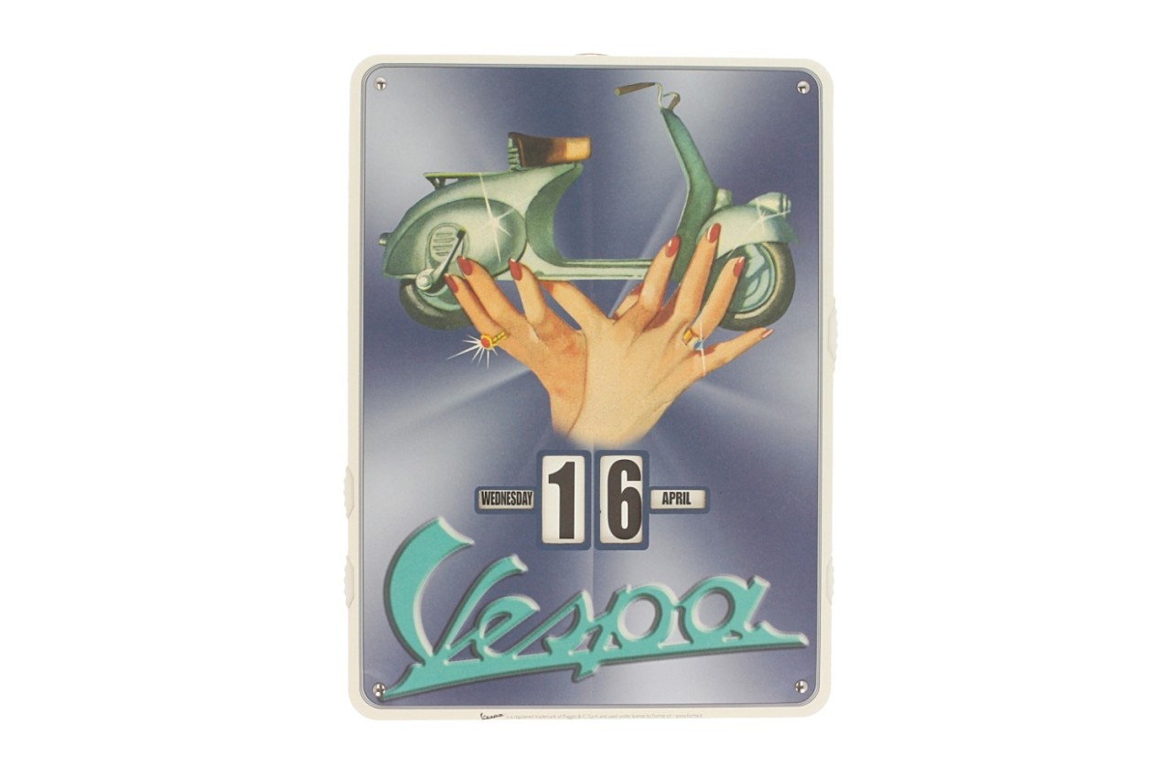Vespa Eindeloze Kalender