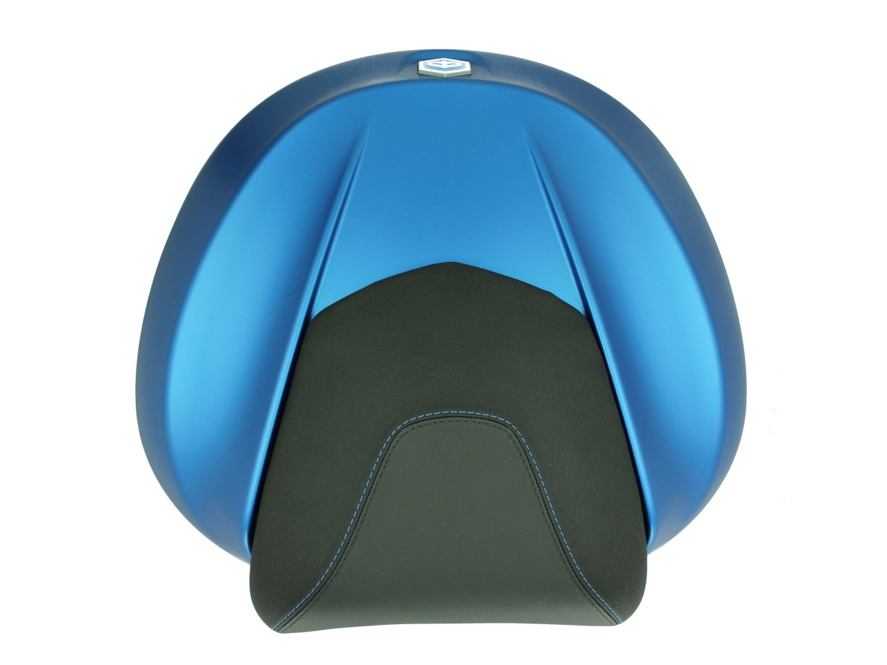 Topkoffer 36L voor Piaggio Beverly HPE 310 / 400 met gelakte afdekking - blauw mat 297/A