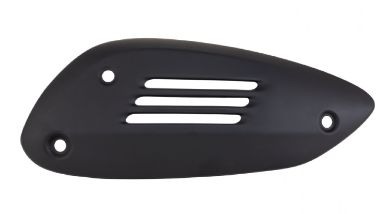 Hitteschild zwart, mat voor Vespa GTS 300 2019-2021